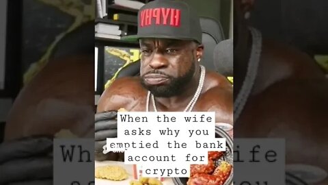 When The Wife is asking about the JOINT bank account but you just emptied it for a meme coin 🤣