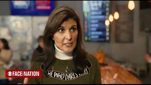 Nikki Haley Wears 'She Who Dares Wins' Shirt By Pro-Palestine Designer Who Praised Hamas