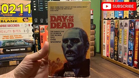 [0211] DAY OF THE DEAD (1985) VHS INSPECT [#dayofthedead #dayofthedeadVHS]