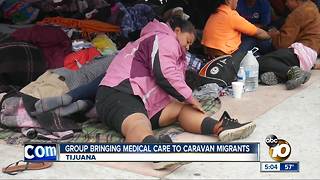 San Diego group setting up medical clinic for caravan migrants