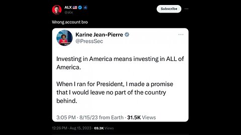Joe Biden took 8 days to comment on Hawaii wildfires; karine pierre doing joe biden's twitter accoun
