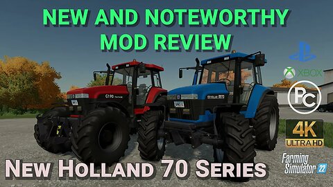 New Holland 70 Series | Mod Review | Farming Simulator 22