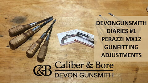 Devongunsmith Diaries #1 Perazzi MX12 Gunfitting adjustments