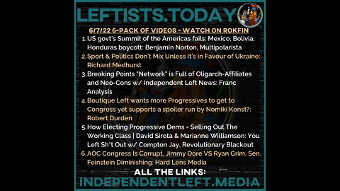 #SummitOfTheAmericas fails: Mexico, Bolivia, Honduras Boycott + much more! | 6/7 leftists.today