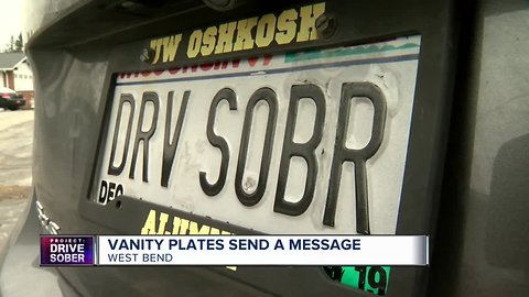 'DRV SOBR:' Woman uses vanity plates to send a message to others on the road