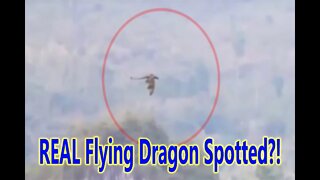 Mysterious Dragon Filmed FLYING Over Moutains in China