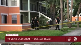 10-year-old boy, man shot in Delray Beach