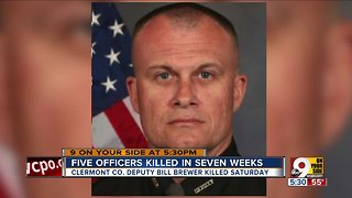 Hamilton County Coroner remarks on 5 dead officers in 5 weeks