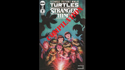 Teenage Mutant Ninja Turtles X Stranger Things -- Review Compilation (2023, IDW/Dark Horse)