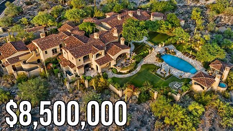 $8.5 Million Supreme Scottsdale Luxury Estate | Mansion Tour