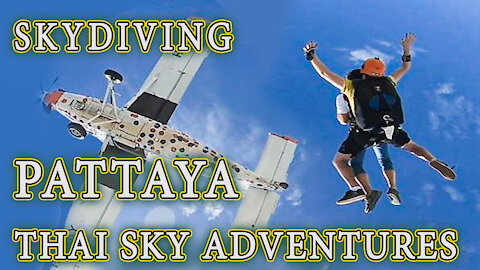 skydiving Pattaya Thailand 2020