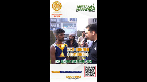 Exclusive Interview | 5 KM Winner | M. Adnan | Lahore Marathon 2024 |