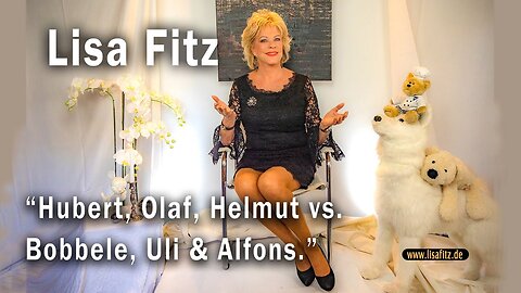 "Hubert, Olaf, Helmut vs. Bobbele, Uli & Alfons."@LISA FITZ🙈