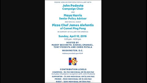 Kamala 'Jezebel' Harris Pizzagate Involvement Exposed