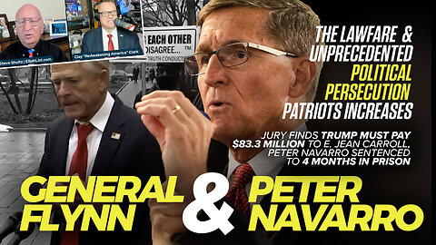 Peter Navarro | URGENT MESSAGE for God-Fearing Patriots!!! Unprecedented Persecution Patriots Increases: Jury Orders Trump to Pay $83.3M to Carroll + Navarro Sentenced to 4 months In Prison | Peter Navarro Needs Your Support NOW!!!