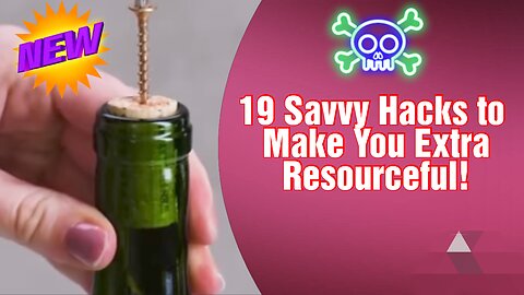 Check out these 19 savvy hacks to make you extra resourceful .