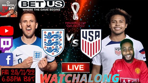 ENGLAND vs USA LIVE Stream Watchalong - WORLD CUP 2022