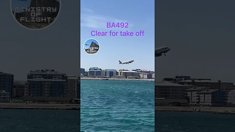 BA492 Clear for take off