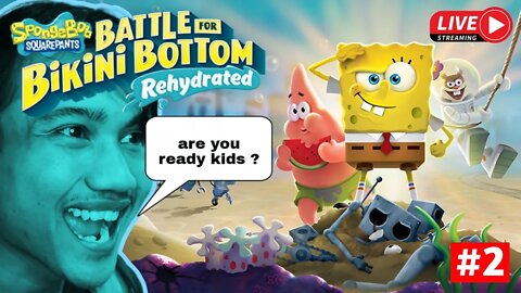 Ladang ubur-ubur diserang pasukan robot Plankton | Spongebob battle for bikini bottom