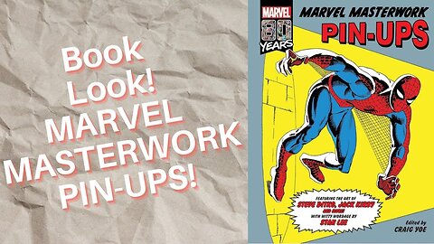 Book Look! MARVEL MASTERWORK PIN-UPS!