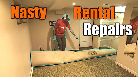 Restoring A Disgusting Rental House | How Did They Live Like This | THE HANDYMAN |