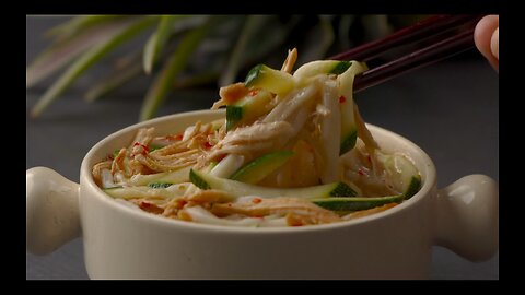 Chicken Noodle Soup Korean style (Dak Kalguksu)