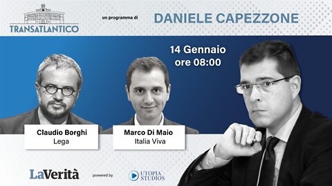 🔴 TRANSATLANTICO, il talk show di Daniele Capezzone. Ospiti di oggi: Claudio Borghi e Marco Di Maio.