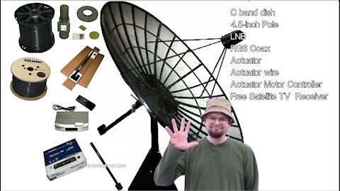 Buying a Used Satellite Dish for Free Satellite TV