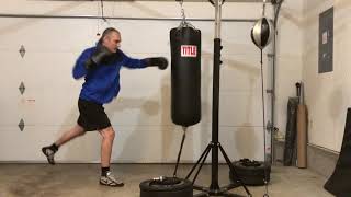 Heavy bag workout 8