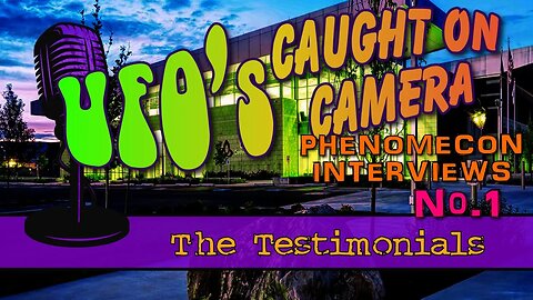UFOs caught on camera!! - and 10 witnesses see a UAP at Phenomecon 2023