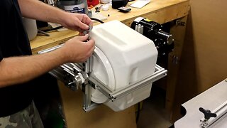 Homemade DIY CNC - New Motor On The Tumbler Means Business - Neo7CNC.com