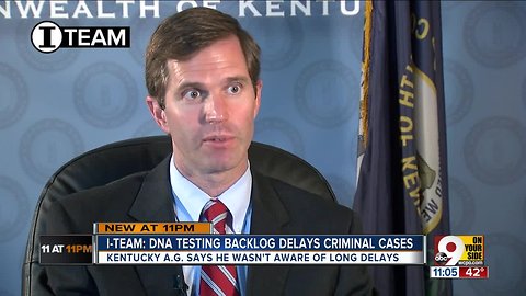 Kentucky AG: Crime lab DNA delay 'unacceptable'