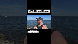 NPC Hits a Blinker #shorts