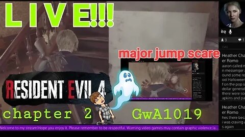 GwA1019's Live RE4 remake!Ch2. Them villagers ain't no joke! #jumpscare #re4remake #livestream