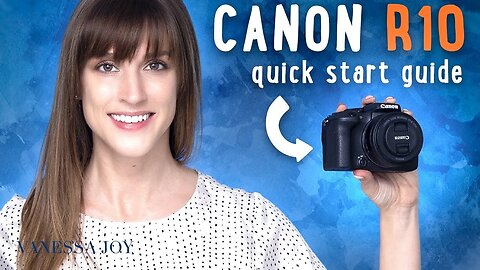 Canon R10 QUICK START Guide with Autofocus Settings for Beginners