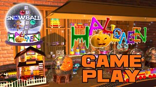 🎃👻🦇 Halloween Snowball Bubble - Nintendo Switch Gameplay 🦇👻🎃 😎Benjamillion