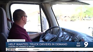 Help Wanted: Truck Drivers in Demand