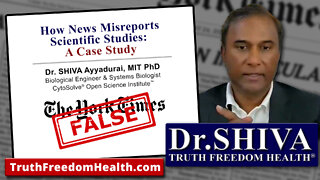 Dr.SHIVA: How News Misreports Scientific Studies - A Case Study