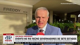 Governadores e empresários participam de evento do Lide no Rio de Janeiro