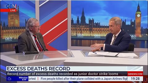 WEF and Excess Death Record - Nigel Farage - Professor Angus Dalgleish Interview - Dr. John Campbell