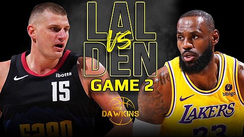 Los Angeles Lakers vs Denver Nuggets Game 2 Full Highlights | 2024 WCR1 |