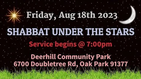 Shabbat Under the Stars