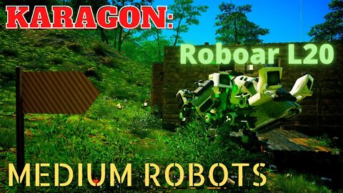 How to get medium robots...? KARAGON PRELUDE Playthrough / Gameplay