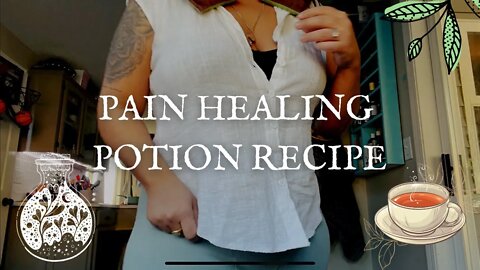 Pain Relieving Potion Recipe w/ Kratom Tea