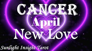 Cancer *A Loving Divine Soul Contract Will Be Delivered To You When You Do This* April New Love