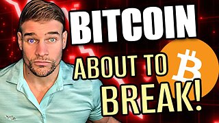 ⚠️ BITCOIN WARNING ⚠️ THIS IS ABOUT TO BREAK!!!