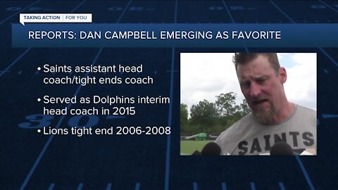 Reports: Campbell emerging as favorite in Lions coaching search