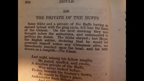 The Private Of The Buffs - Sir F. H. Doyle