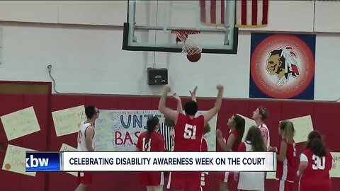 Celebrating Disability Awareness Week on the court