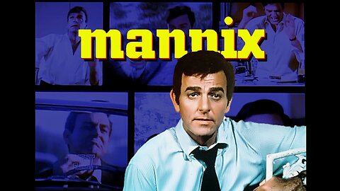MANNIX (1970s) Mike Connors TV promo